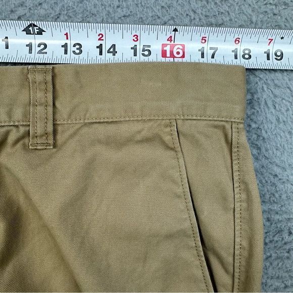 Eddie Bauer Pants Mens 35x32 Beige Khaki Heritage Washed Chino Straight Leg - Picture 7 of 14